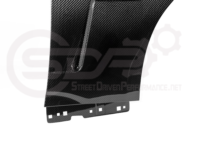 2024-UP FORD MUSTANG S650 | GTD STYLE CARBON FIBER FRONT SIDE VENTED FENDERS